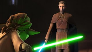 Count Dooku vs Yaddle  Star Wars Tales of the Jedi [upl. by Niltak]