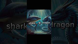 Shark vs dragon  Who wins 🦈 🐉 shorts viralvideo [upl. by Nairolf]