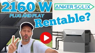 Kit Plug and Play  Rentable  Test complet Anker Solix Solarbank 2 Pro 1600 [upl. by Giraud]