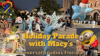 Universal’s Holiday Parade featuring Macy’s [upl. by Angelika]