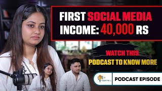 40000 Rs in One Month Social Media Income Success Story  Yash amp Yashika PODCAST Keepitrealrv [upl. by Olaznog]