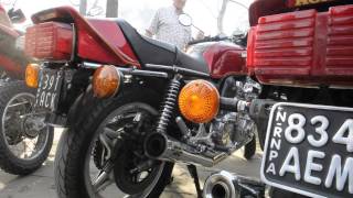 HONDA CBX 1050 six cylinder sound192013 [upl. by Nannahs241]