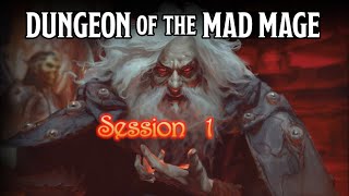 Dungeon of the Mad Mage  Session 1 [upl. by Otsirave]