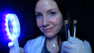 ASMR Detailed Medical Exam for Testing Ears Eyes Face Scalp Ear Cleaning Gloves Roleplay [upl. by Aarika]