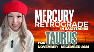 TAURUS RETROGRADE MERCURY NOVDEC 2024 taurus taurushoroscope mercuryretrograde retrograde [upl. by Jacqueline]