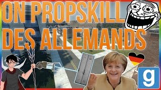 ON PROPKILL DES ALLEMANDS  DarkRP14 [upl. by Adnov256]