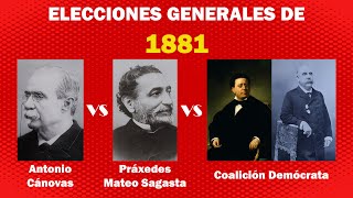 Las elecciones generales de España de 1881 [upl. by Oicneserc722]