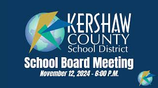 Kershaw County School Board Meeting [upl. by Amethyst]