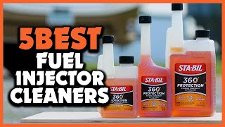 ✅Top 5 Best Fuel Injector Cleaners Reviews in 2023 [upl. by Aisorbma]