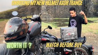 Unboxing my new helmet😍  Axor trance  Best Helmet Under 5000  👍 [upl. by Giraldo]