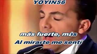 Gavilán o paloma Cristian Castro Pista HD [upl. by Brawley176]