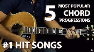 5 Most Popular Chord Progressions of ALLTIME [upl. by Alisia]