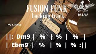 Backing Track Fusion Funk Two Chords in Dm [upl. by Haukom]