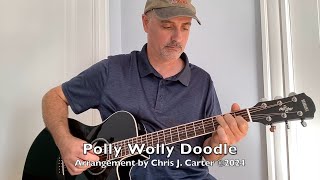 Polly Wolly Doodle Fingerstyle Guitar Cover [upl. by Tsew768]