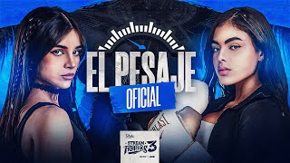 ALANA VS MAV  EL PESAJE  STREAM FIGHTERS 3  WESTCOL [upl. by Link]