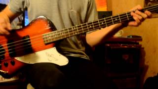 The Raconteurs  Salute Your Solution Bass Cover [upl. by Kilan]