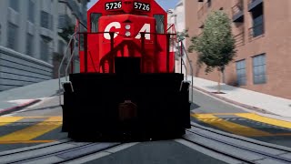 normal LaGrange railcam incident [upl. by Aleece]