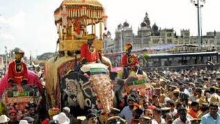 MYSORE DASARA JAMBOO SAVARI PROCESSION 2016 MYSURU DASARA MYSORE TOURISM KARNATAKA TOURISM [upl. by Ricard]