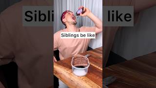 How to share CHOCOLATE ICE CREAM with your sibling properly☺️❤️🍦 CHEFKOUDY [upl. by Svoboda]