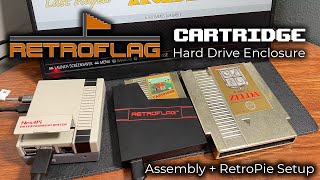 NES CartridgeStyle External SSD  The RetroFlag Cartridge Hard Drive Enclosure [upl. by Arehc]