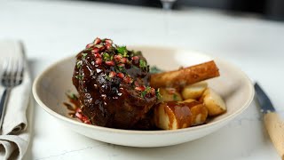 Pomegranate Glazed Lamb Shank [upl. by Eikcir]