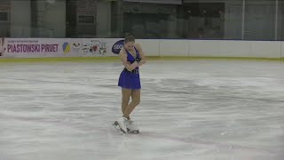 Julija Polniuk – 2024 Polish U23 Figure Skating Championships SP [upl. by Hoisch]