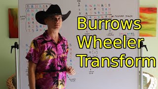 BurrowsWheeler Transform [upl. by Nertie]