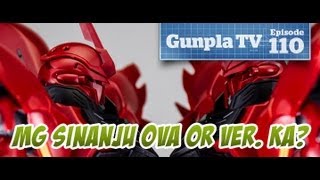 MG Sinanju OVA or ver KA  Gunpla TV 110 [upl. by Carolina]