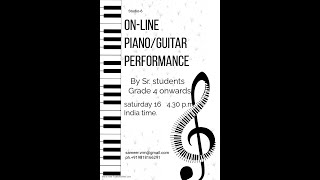 Live Online Performance By studio6 Students [upl. by Greenlee8]