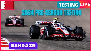 🔴F1 LIVE  2024 BAHRAIN PRESEASON TESTING  Live data Bahrain International Circuit [upl. by Biddick]