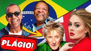 8 MÚSICAS BR PLAGIADAS POR GRINGOS 🇧🇷 👀 [upl. by Stiruc]