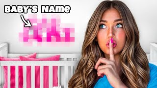 DREAM BABY NURSERY REVEAL sneak peek of baby girls name [upl. by Quincy]