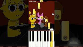 Music group Animation Sprunki 2DStyle  Piano Cover [upl. by Koller]