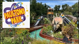 Paultons Park vlog 20th August 2024 [upl. by Aicilihp]