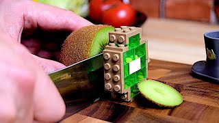 ⏪️ Lego Breakfast  Lego In Real Life 5  Stop Motion Cooking amp ASMR [upl. by Llewop]