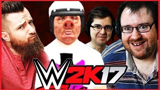 Cartoonz amp Wildcat vs YOGSCAST Lewis amp Simon w InTheLittleWood  WWE 2k17  Round 1 S3e2 [upl. by Llennol]