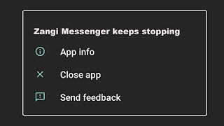 How To Fix Zangi Messenger App Keeps Stopping problem in Android Phone [upl. by Morgun]