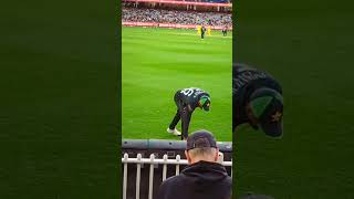 Babar Azam fielding In MCG  shorts cricket sports pakvsaus babarazam pcb pct viral king [upl. by Conlee]