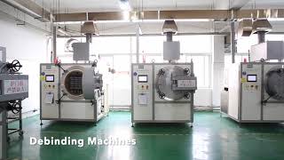 PIM Manufacturing Process  Thermal Debinding [upl. by Minier]