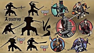 shadow fight 2 special edition Shogun and bodyguards fight 4k HD 60 fps [upl. by Anelak]