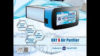 Respicaire OXY X™ Active PhotoCatalytic Air Purifier [upl. by Horatia]