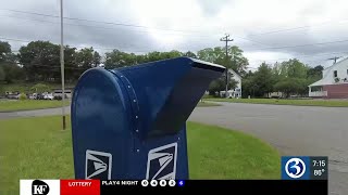 Mail and checks stolen from drop box in Higganum [upl. by Ainedrag]