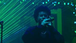 The Weeknd  Blinding Lights iHeartRadio Jingle Ball Live Performance [upl. by Manbahs]