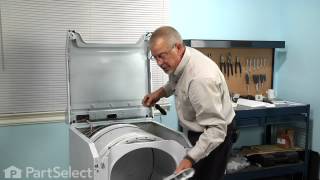 Dryer Repair  Replacing the Baffle Whirlpool Part  33002032 [upl. by Ulrike]