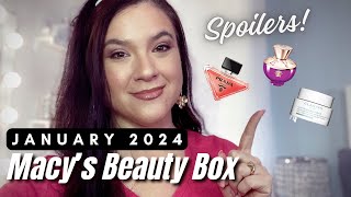 JANUARY 2024 MACY’S BEAUTY BOX SPOILERS [upl. by Frieder]