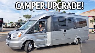 Upgrading to a Leisure Travel Vans Wonder  Camper Van Life S2E6 [upl. by Lucier]