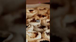 Delicious Crab Stuffed Mushrooms Recipe cooking easyfoodtomakeathome peanutbuttercookies [upl. by Zadack]