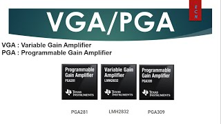 VGAPGA Opamp Voltage Gain Amplifier  Programmable Gain Amplifier [upl. by Ytnom]