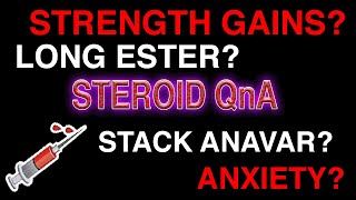 stack ANAVAR and TESTOSTERONE on first cycle  STEROID QnA [upl. by Rickert534]