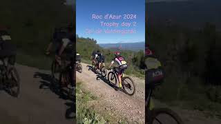 Roc d’Azur 2024 Trophy day 2 Col de Valdingarde vtt mtb rocdazur [upl. by Dlorag]